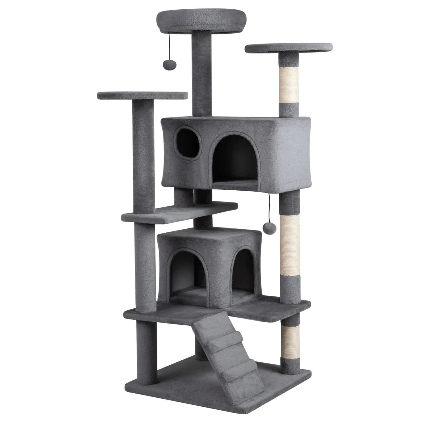 52 Inch Tall Cat Tree Tower for Indoor Cats by DirectDeals