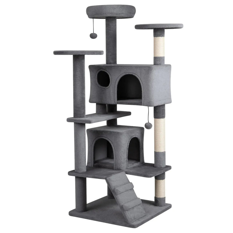 52 Inch Tall Cat Tree Tower for Indoor Cats by DirectDeals