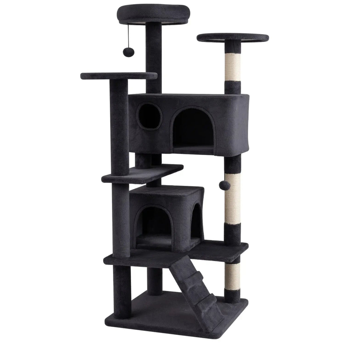 52 Inch Tall Cat Tree Tower for Indoor Cats by DirectDeals