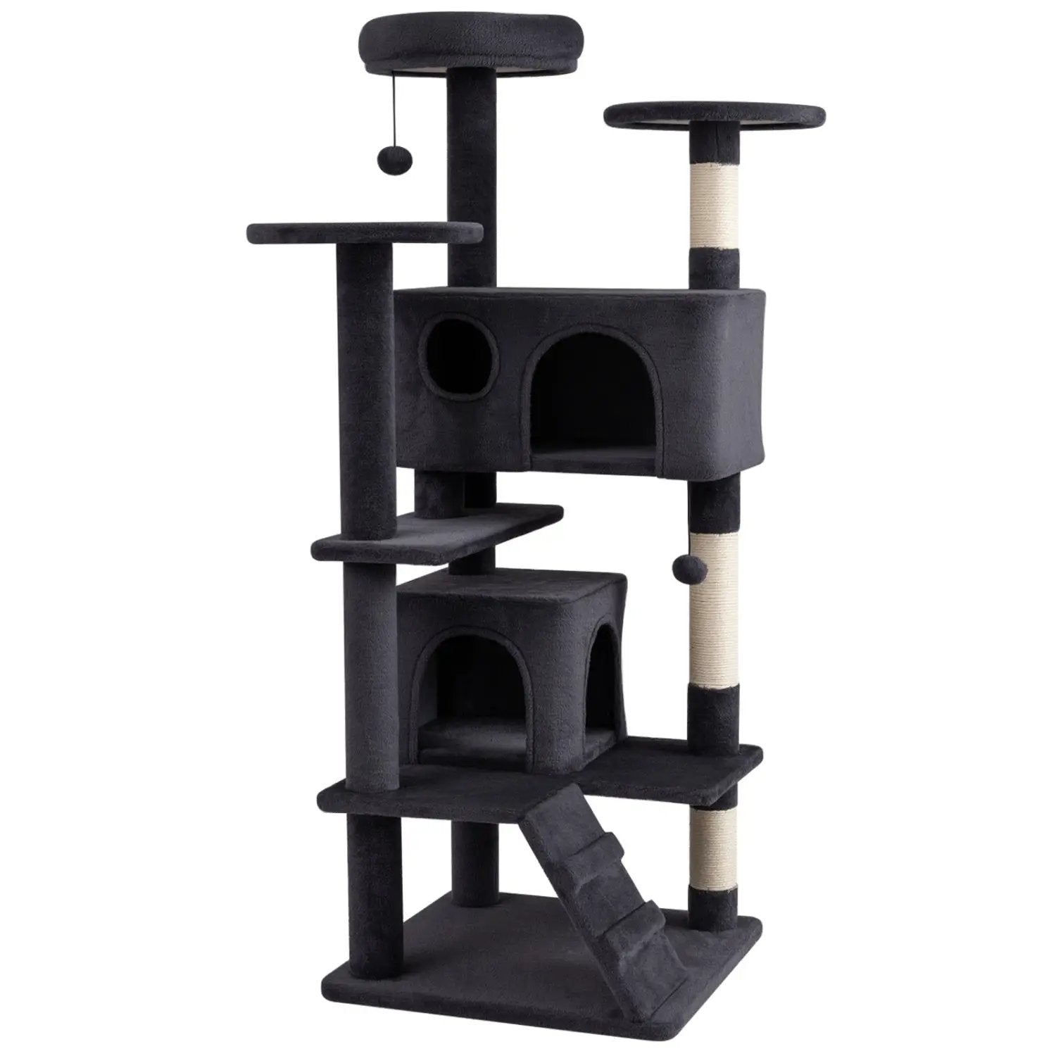 52 Inch Tall Cat Tree Tower for Indoor Cats by DirectDeals