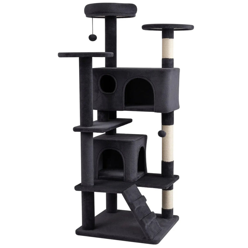 52 Inch Tall Cat Tree Tower for Indoor Cats by DirectDeals