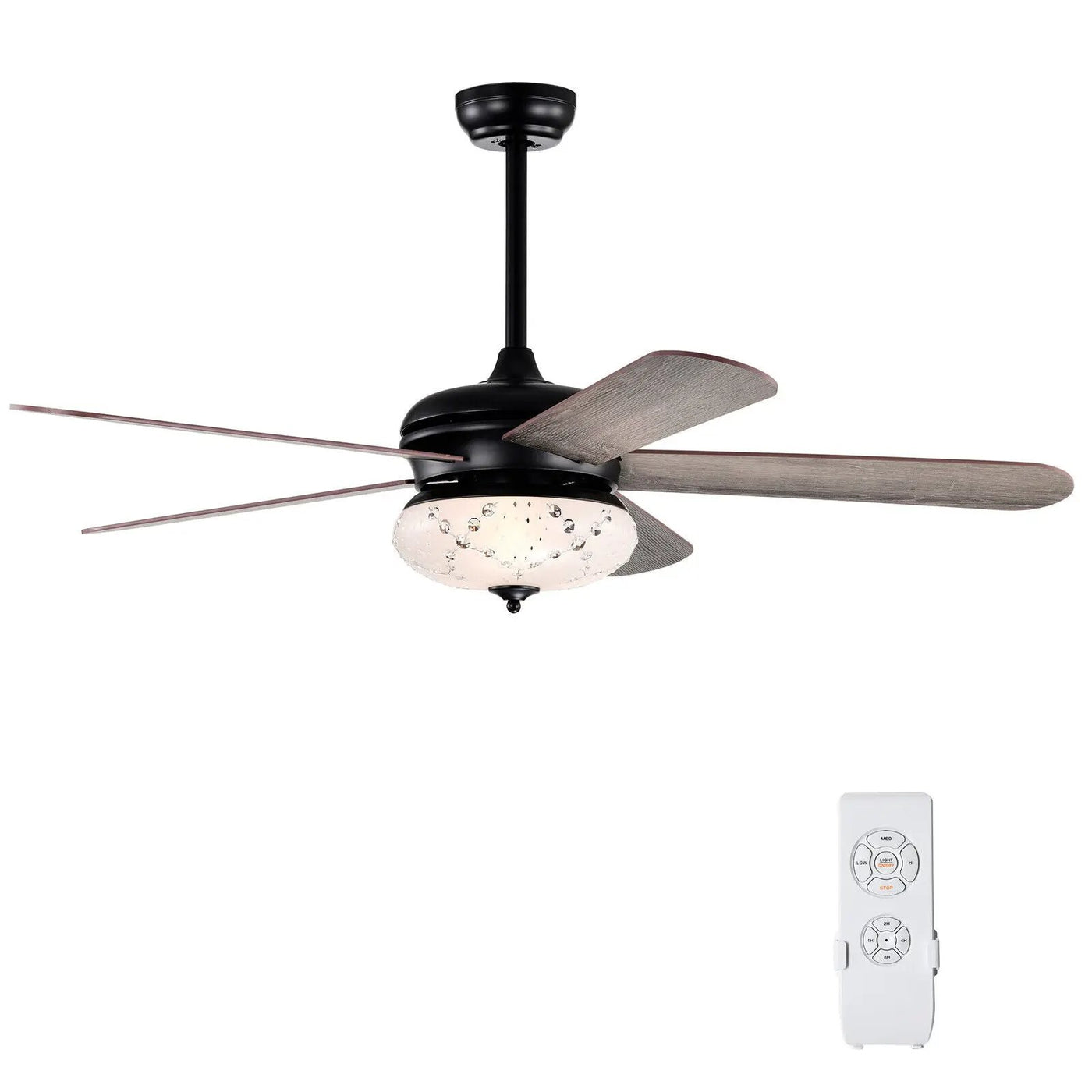 52 Inches Ceiling Fan with Remote Control by DirectDeals