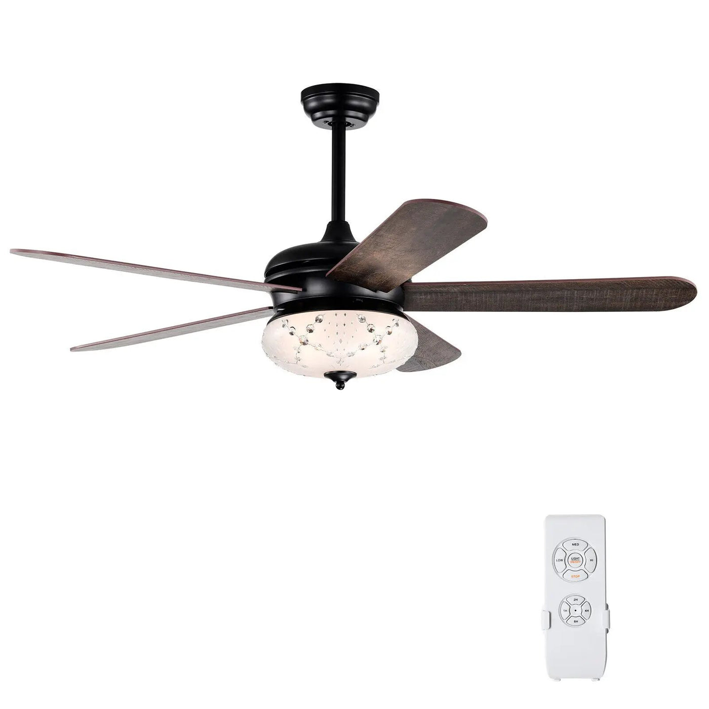 52 Inches Ceiling Fan with Remote Control by DirectDeals