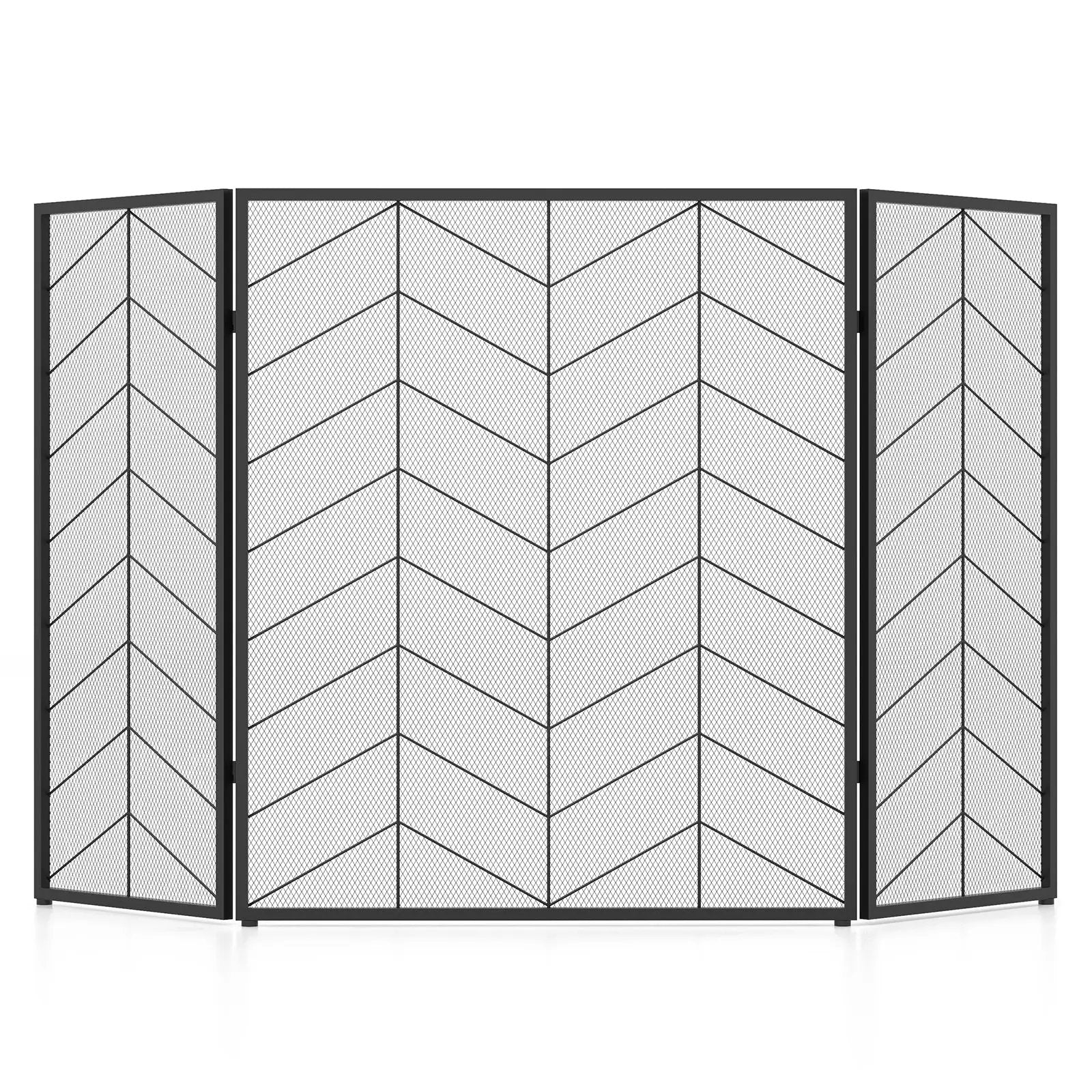 52 x 31 Inch Fireplace Screen by DirectDeals