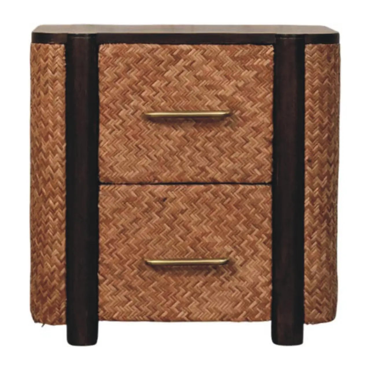 Solid Wood Havana Canefront Drawers by HouseOfZazla