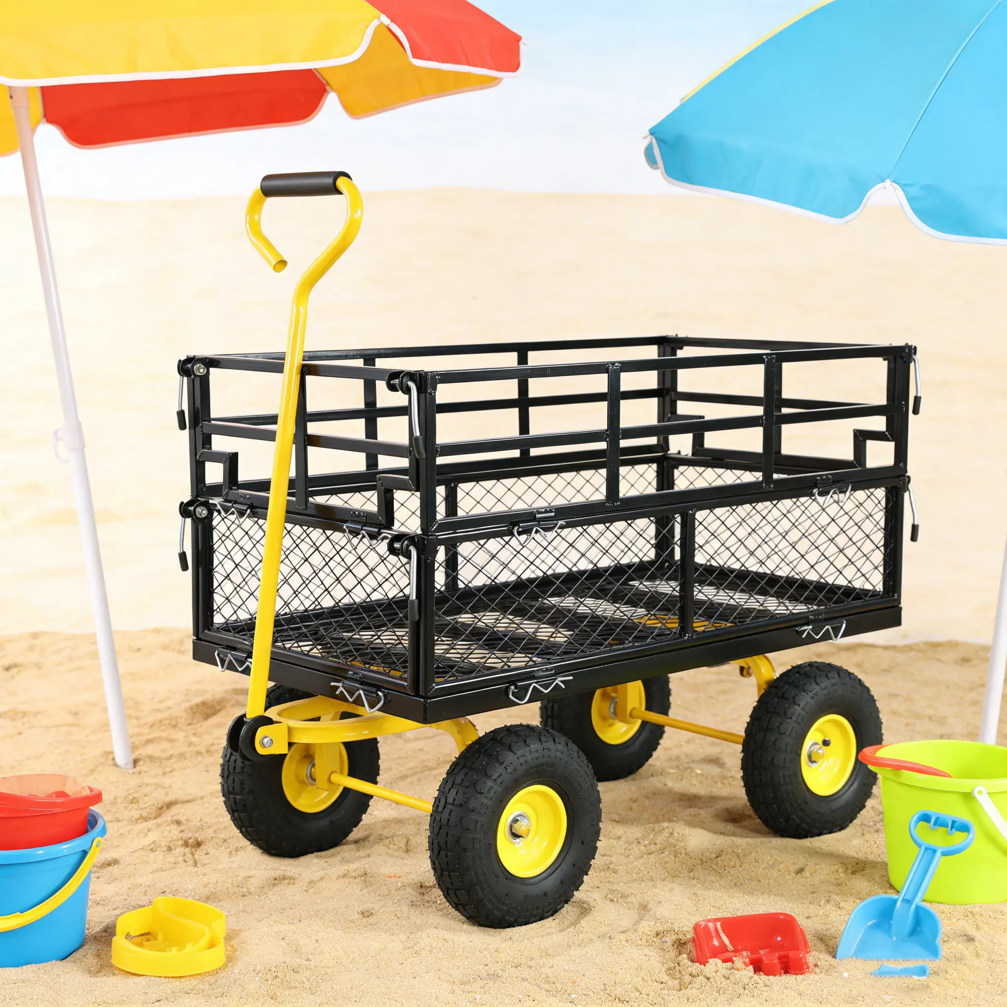 Wagon Cart Garden Cart Trucks Make Transporting Firewood Easier by HouseOfZazla