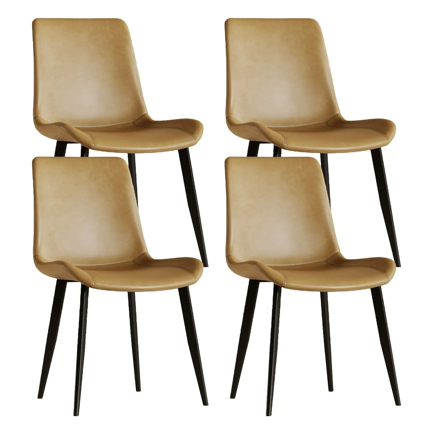 Modern Dining Chair With Carbon Steel Legs by HouseOfZazla