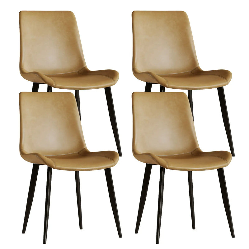 Modern Dining Chair With Carbon Steel Legs by HouseOfZazla