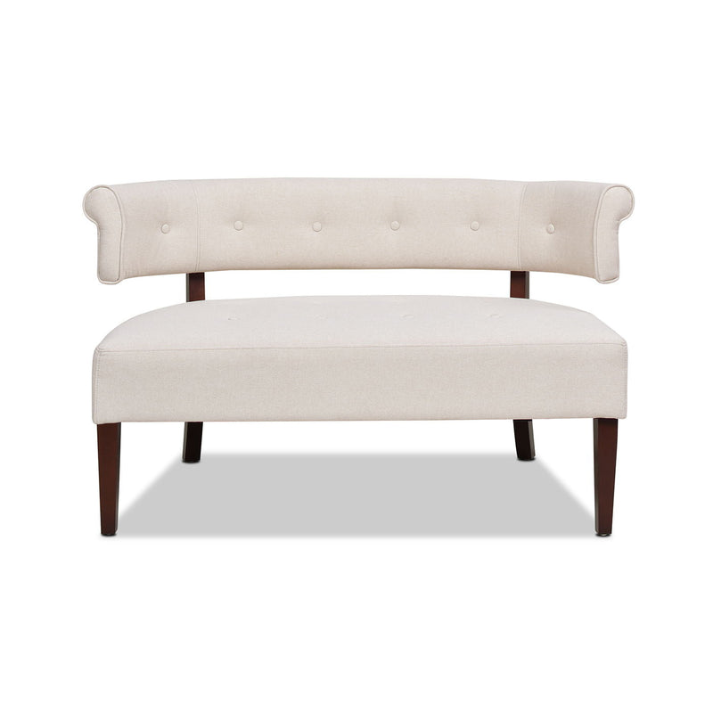 Jared - Versatile Roll Arm Tufted Bench Settee by HouseOfZazla