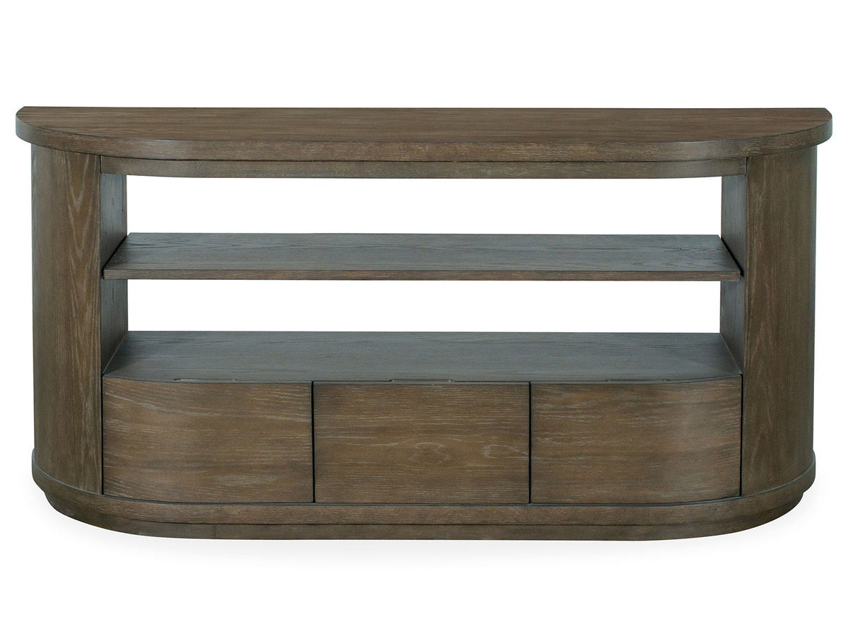 Bosley - Demilune Sofa Table - Porpoise, photo 3 of 7