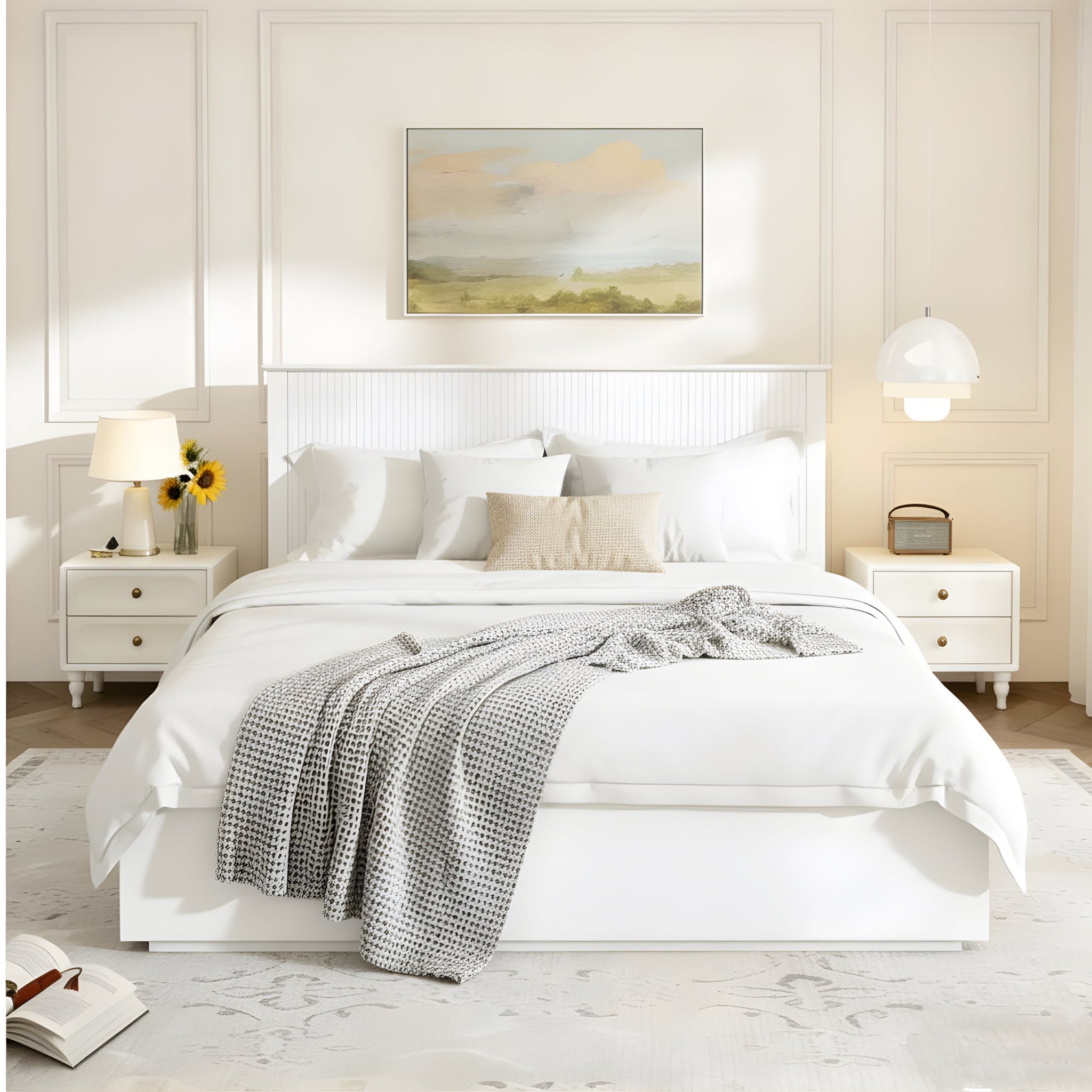 Stylish Queen Size Bed Frame by HouseOfZazla