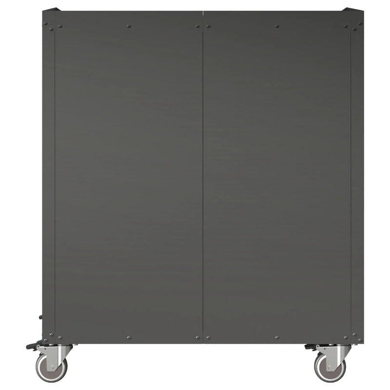 Heavy Duty Metal Storage Cabinet With Wheels 3 Drawer Tool Cabinet For Garage, Office, And Home Organizer Solutions by HouseOfZazla