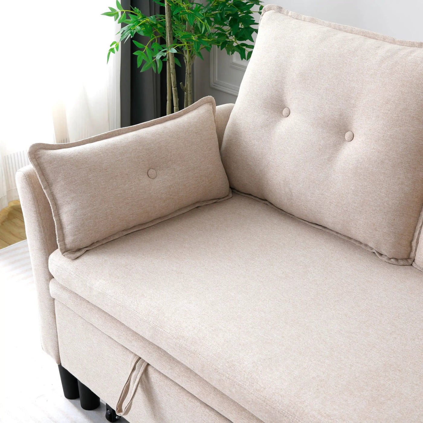L-Shaped Reversible Chaise Sectional Sofa With Storage by HouseOfZazla