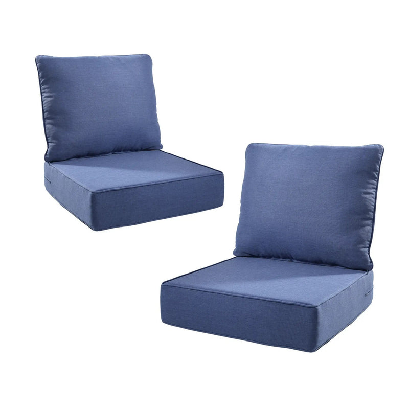 6" Thicker Outdoor Chair Cushion Set by HouseOfZazla