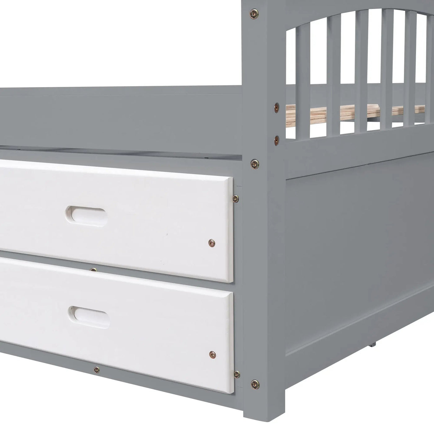 Platform Storage Bed Solid Wood Bed With 6 Drawers by HouseOfZazla