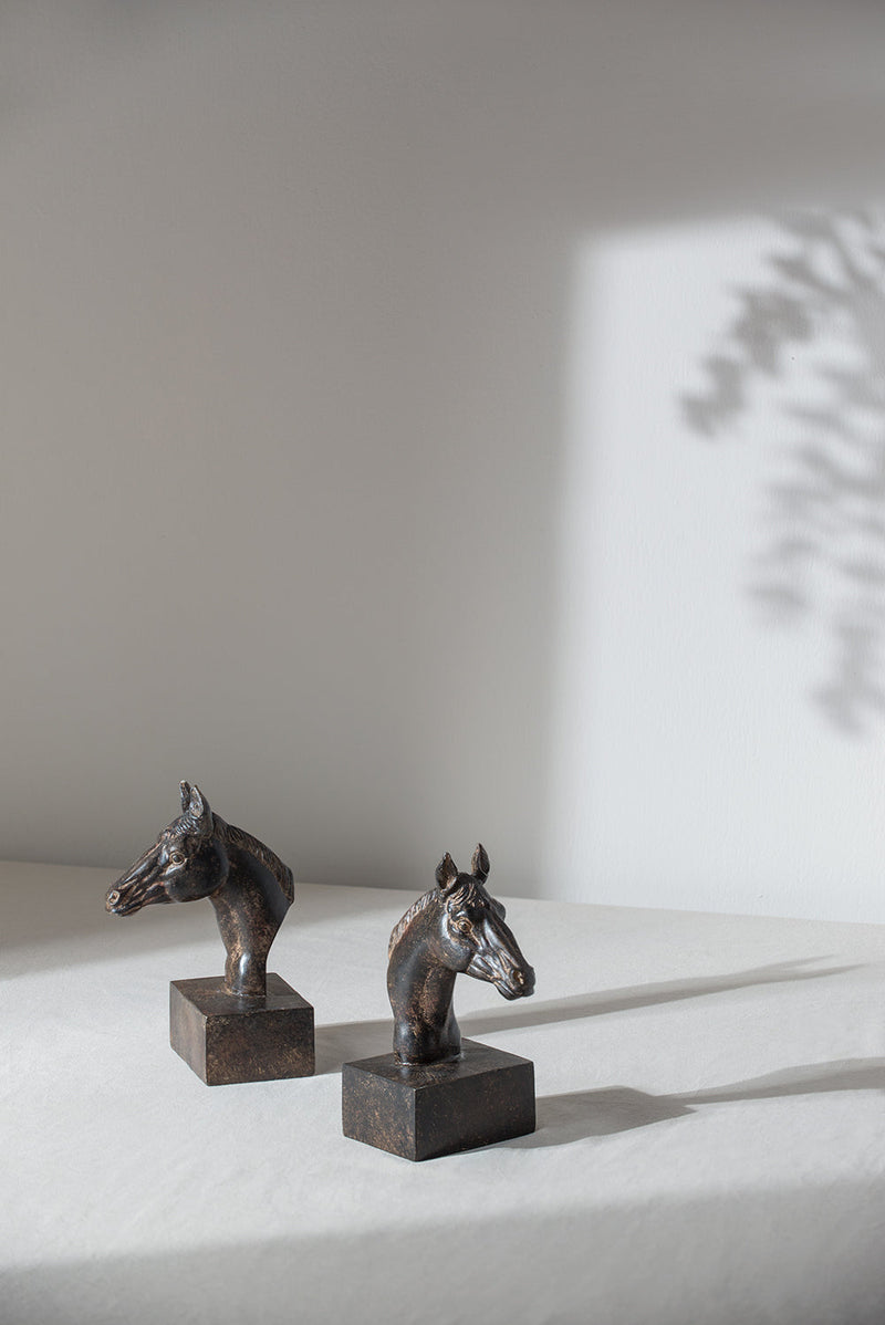 S/2 5.1x4x8' Horse Bookends by HouseOfZazla