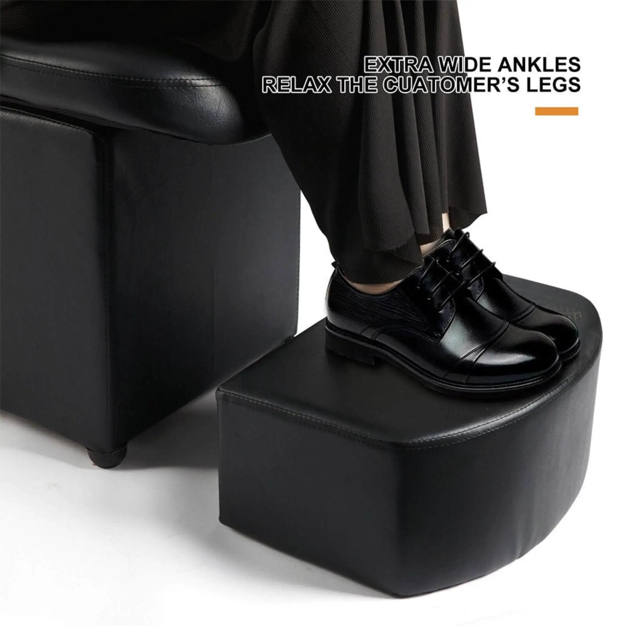 53-Inch Large Premium Salon Barber Backwash Shampoo Chair W/ Bowl, Sink & Footrest (SAK18745) by SAKSBY WHOLESALE