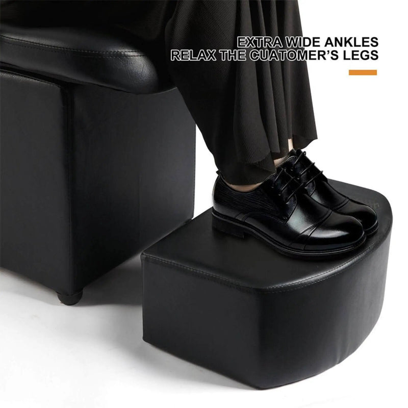53-Inch Large Premium Salon Barber Backwash Shampoo Chair W/ Bowl, Sink & Footrest (SAK18745) by SAKSBY WHOLESALE