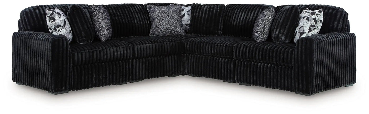 Midnight-Madness - Sectional by Unique Piece Furniture