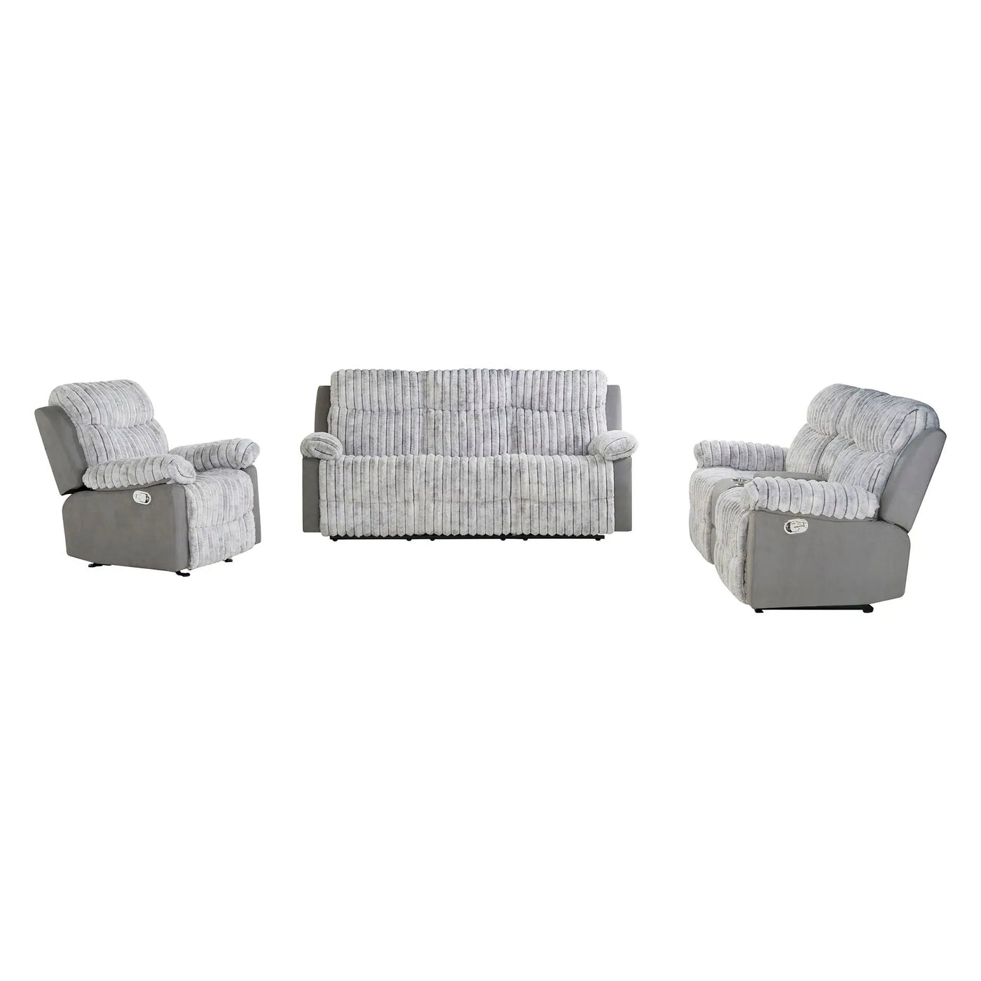 Brenda - Sofa With Manual Recline Function by HouseOfZazla
