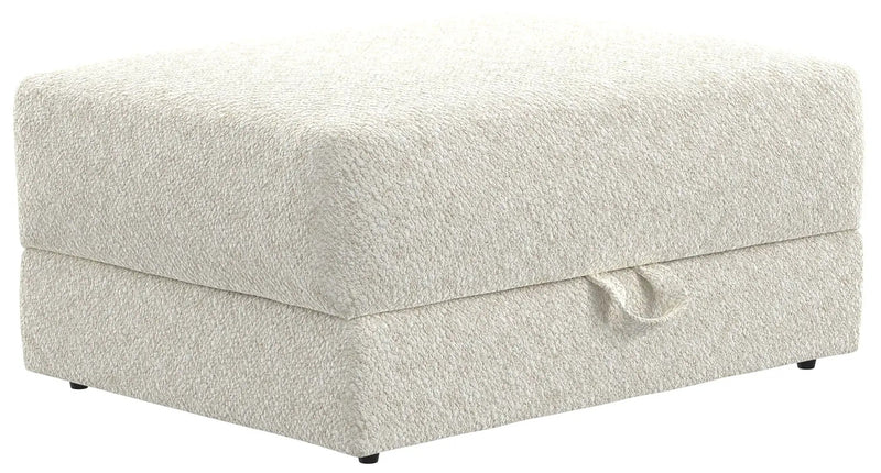 Jazzy - Storage Ottoman - Bone by Unique Piece Furniture