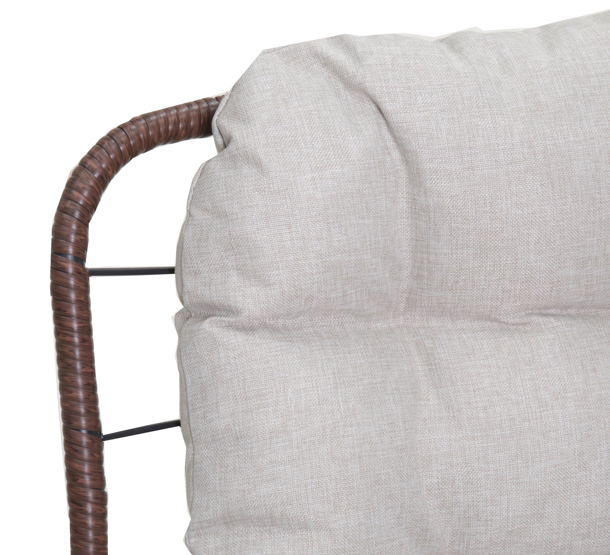 Patio Loveseat Sofa with Luxury Thick Cushion by HouseOfZazla