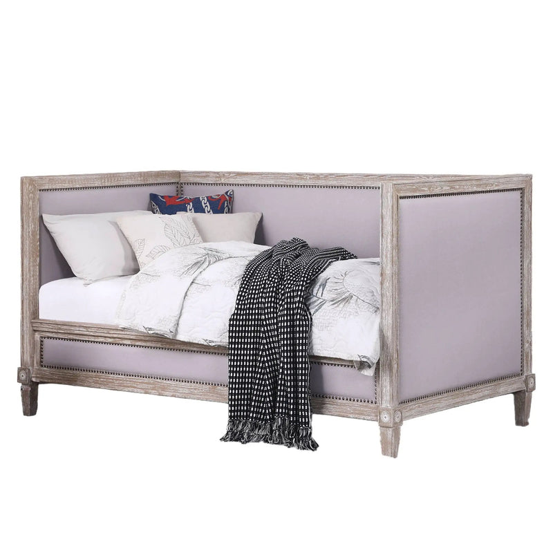 Charlton - Twin Daybed - Beige / Weathered Oak by Unique Piece Furniture