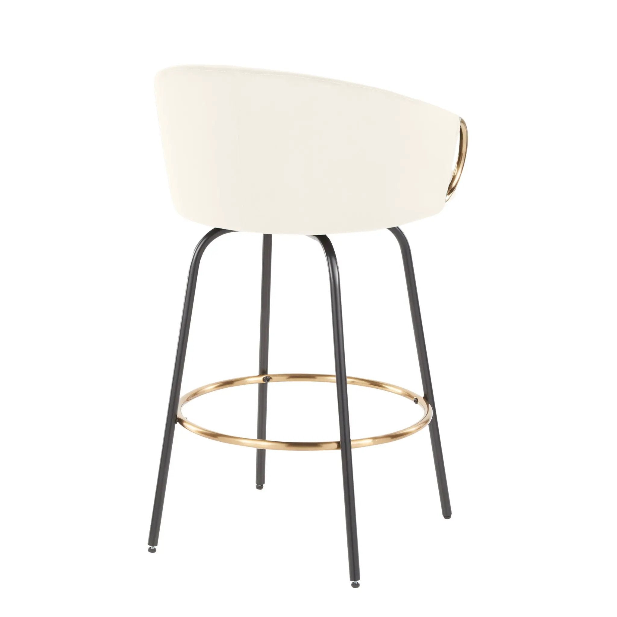 Claire - Contemporary / Glam Counter Stool (Set of 2) by HouseOfZazla
