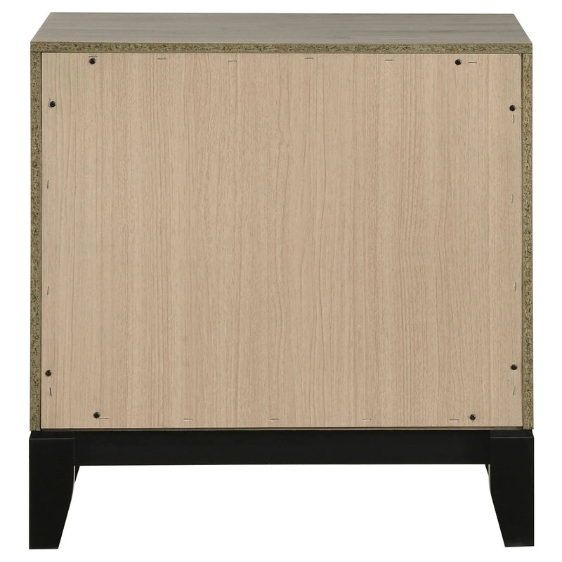 Watson 2-drawer Nightstand Bedside Table Light Taupe by Unique Piece Furniture