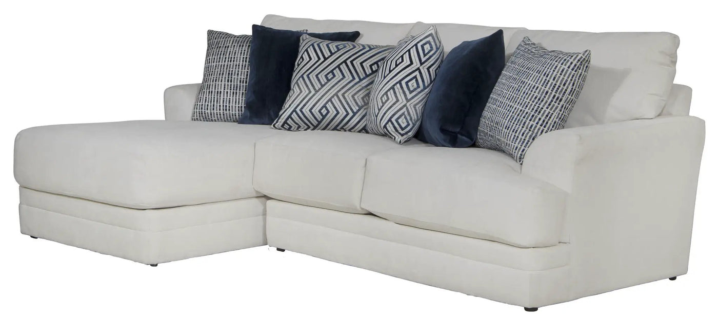 Polaris - Sectional With Comfort Coil Seating And Accent Pillows Included by Unique Piece Furniture