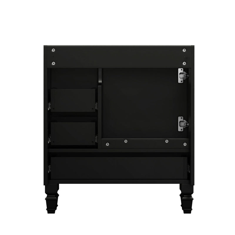 30" Black Bathroom Vanity by HouseOfZazla