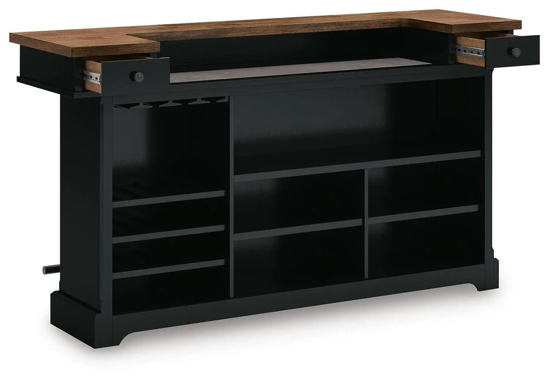Wildenauer - Bar - Brown / Black by Unique Piece Furniture