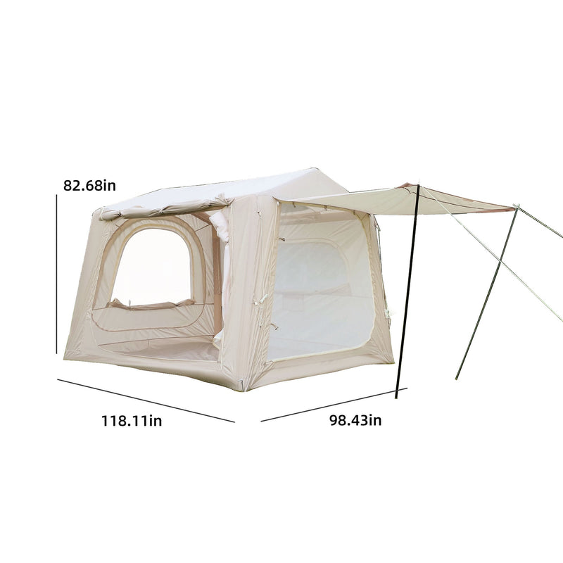 Inflatable 4-8 Person Waterproof Camping Tents by HouseOfZazla
