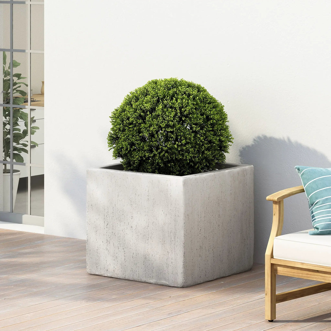 Modern Outdoor Planter by HouseOfZazla