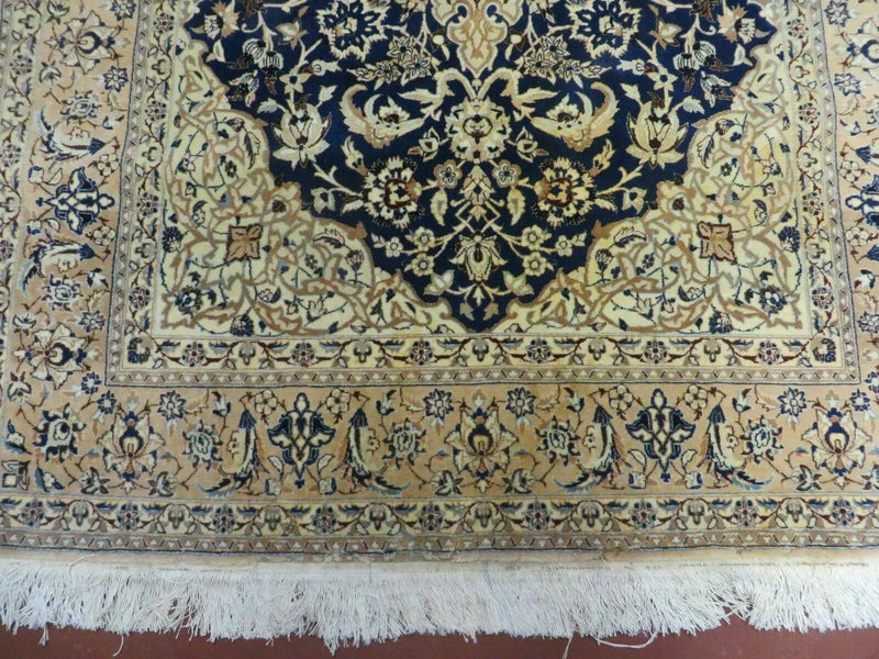 4' X 6' Handmade Ultra Fine India Floral Oriental Wool Silk Rug Hand Knotted by Jewel Rugs