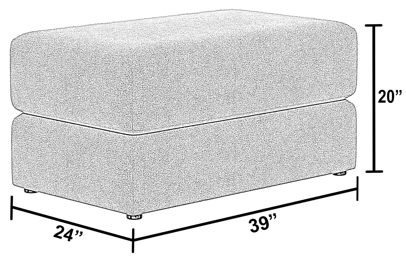 Eagan - Ottoman by Unique Piece Furniture