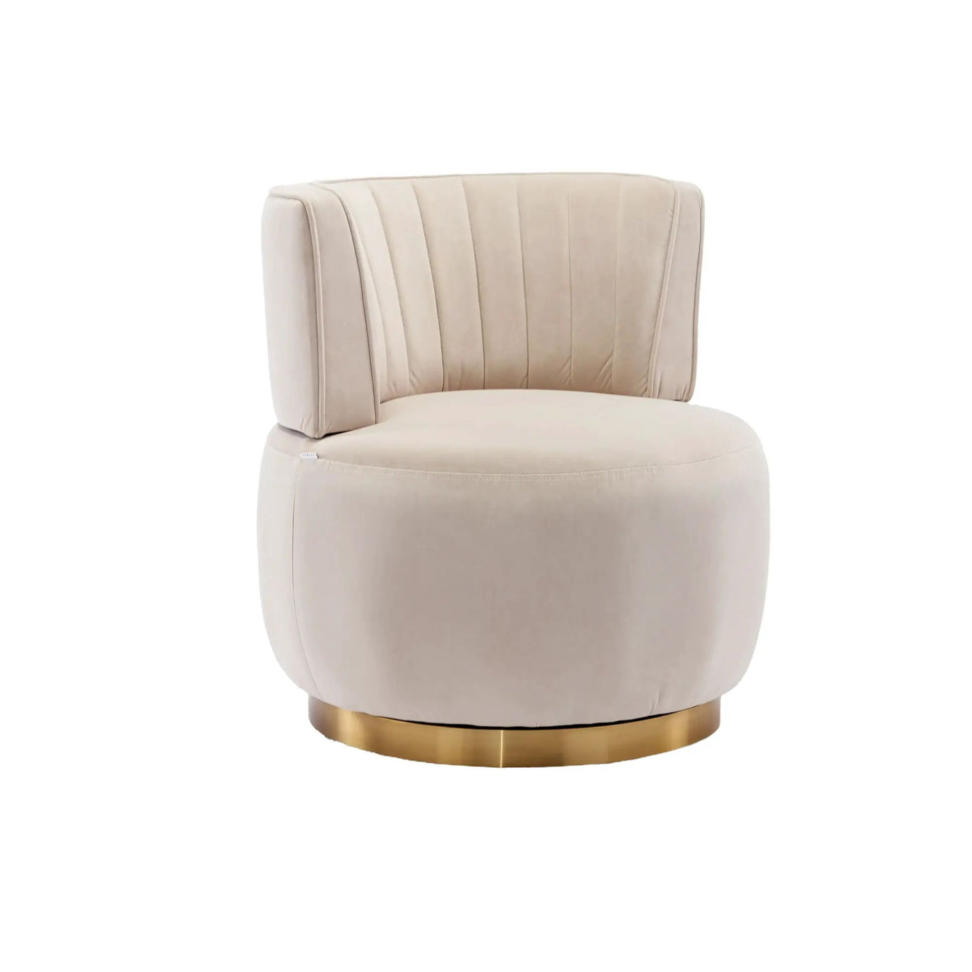 360 Degree Swivel Cuddle Barrel Accent Sofa Chair by HouseOfZazla
