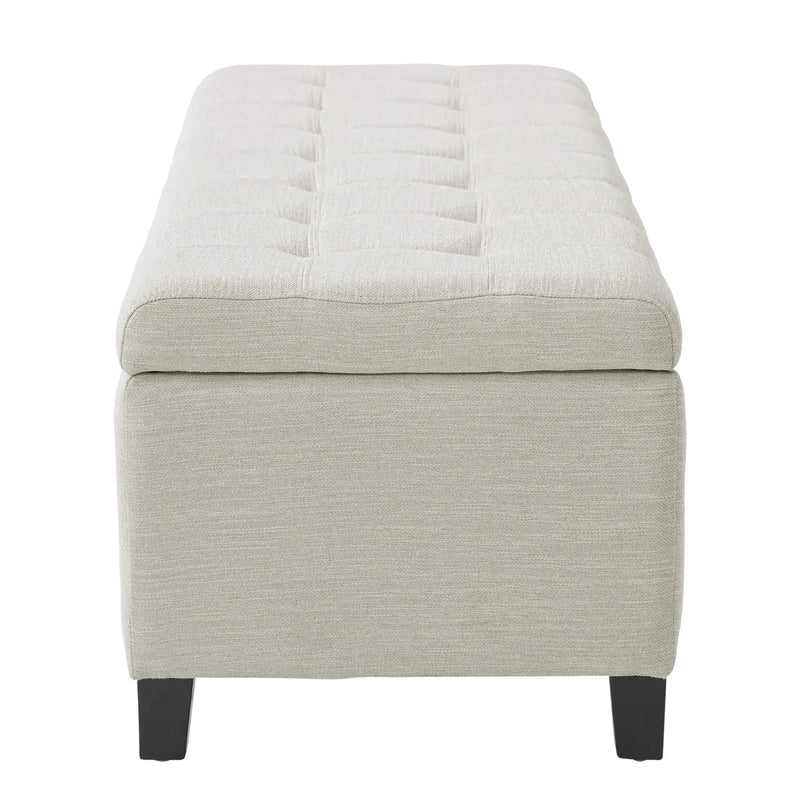 Upholstered Storage Ottoman Bench by HouseOfZazla