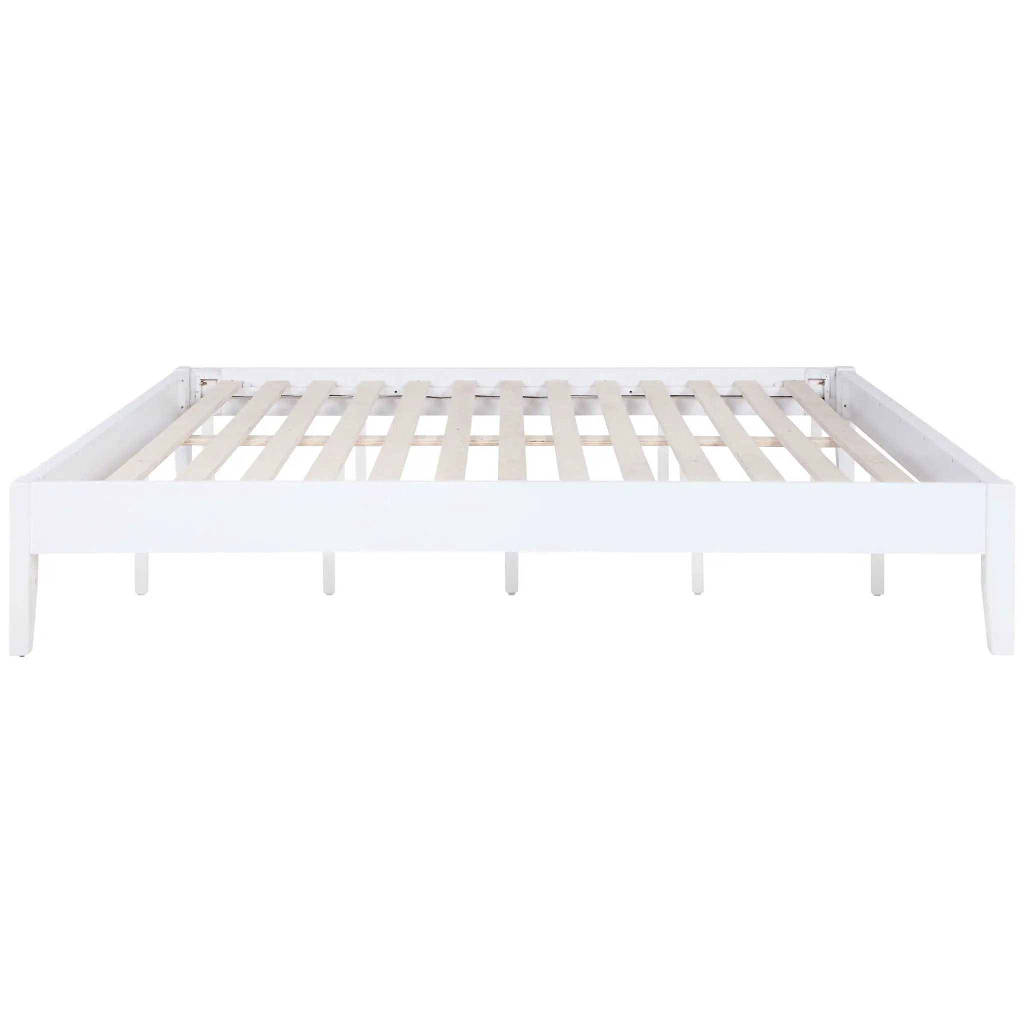 Hounslow California King Universal Platform Bed White by Unique Piece Furniture