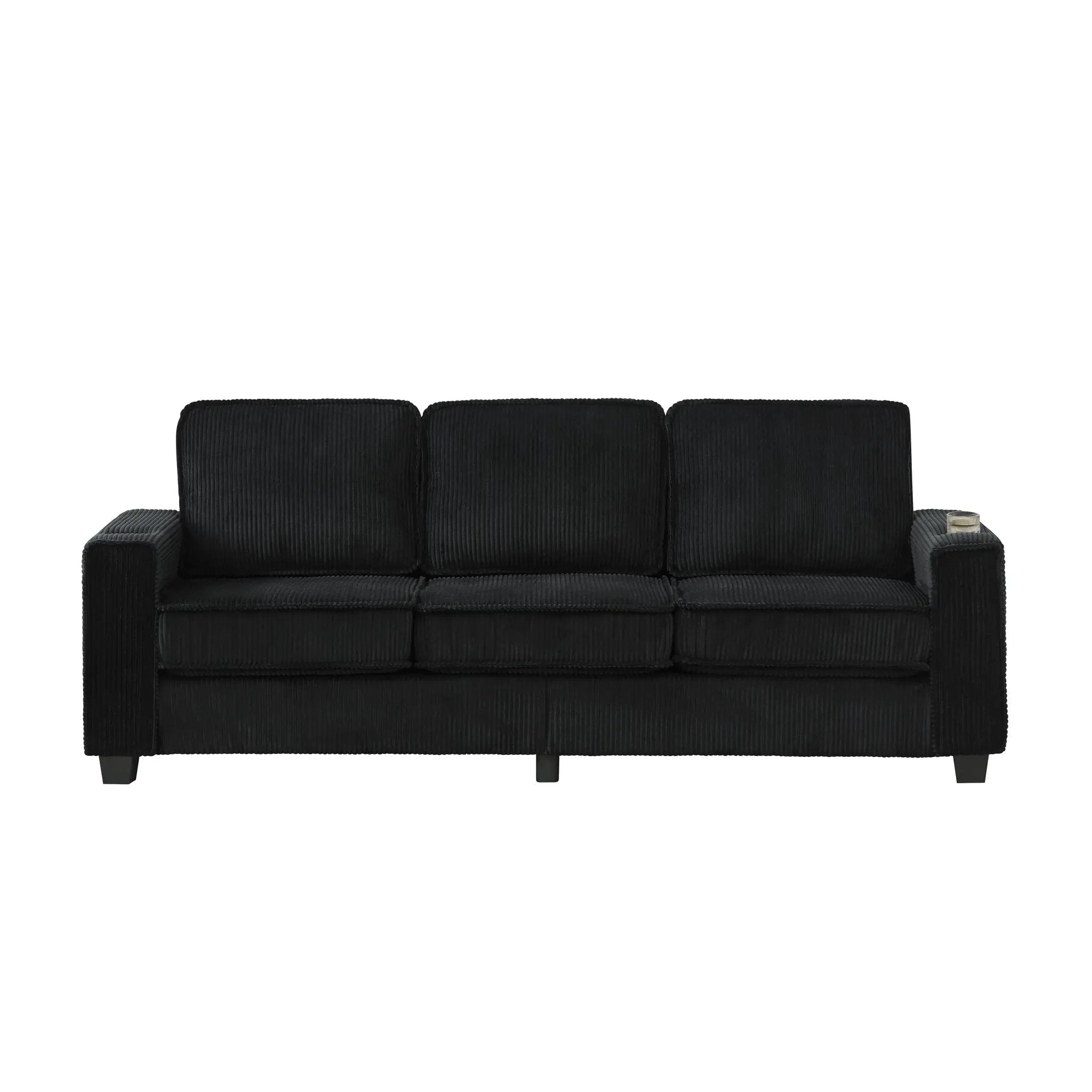 3 Seater Compact Sofa For Living Room by HouseOfZazla