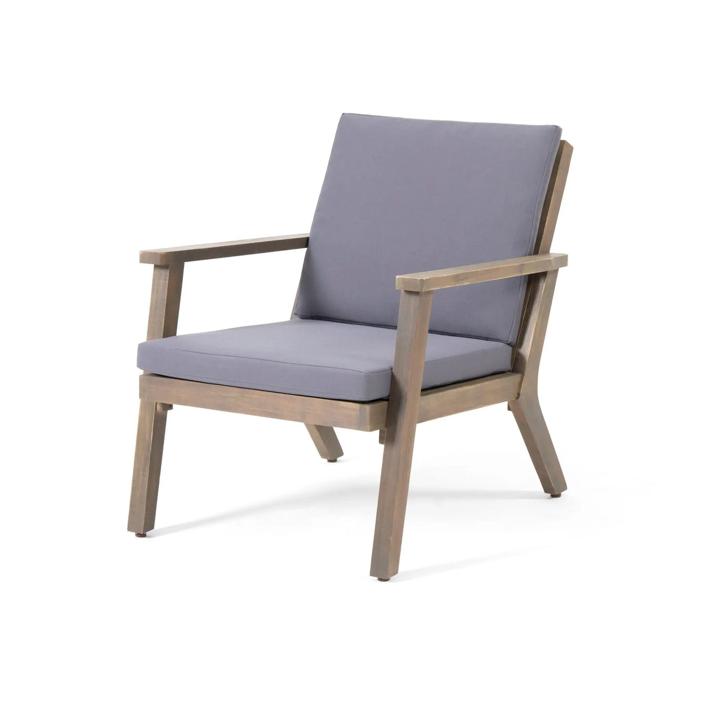 Outdoor Club Chair With Cushion by HouseOfZazla