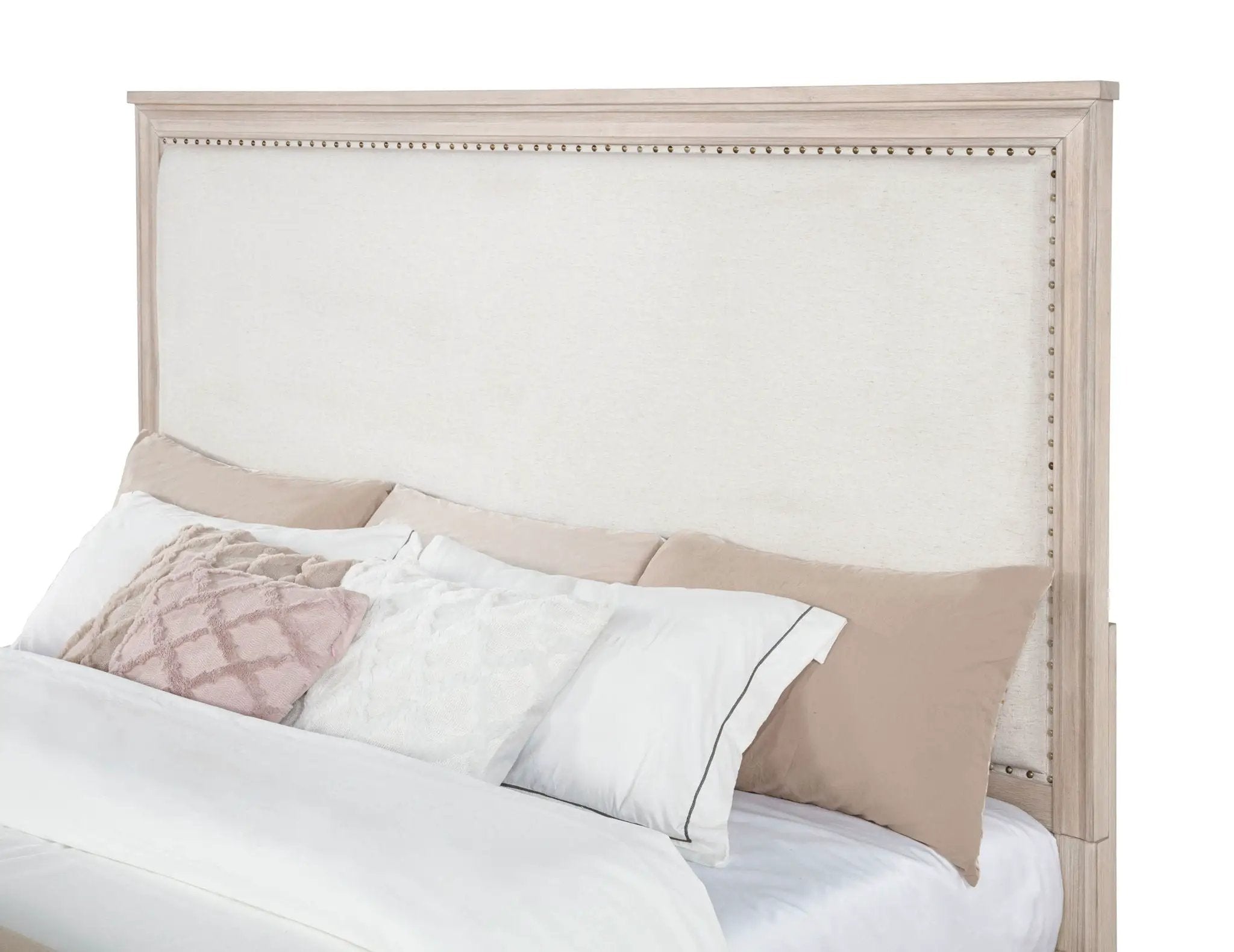 Pembroke 66-inch California King Panel Bed Washed Oak by Unique Piece Furniture