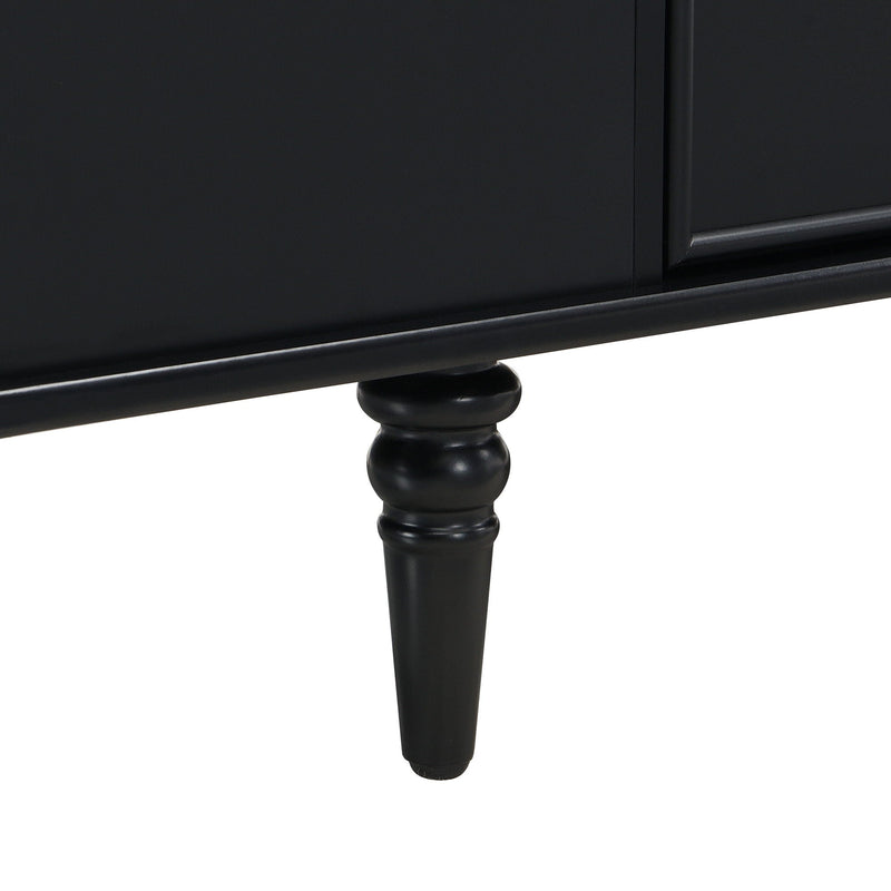 Modern Rectangle Coffee Table With Four Drawers