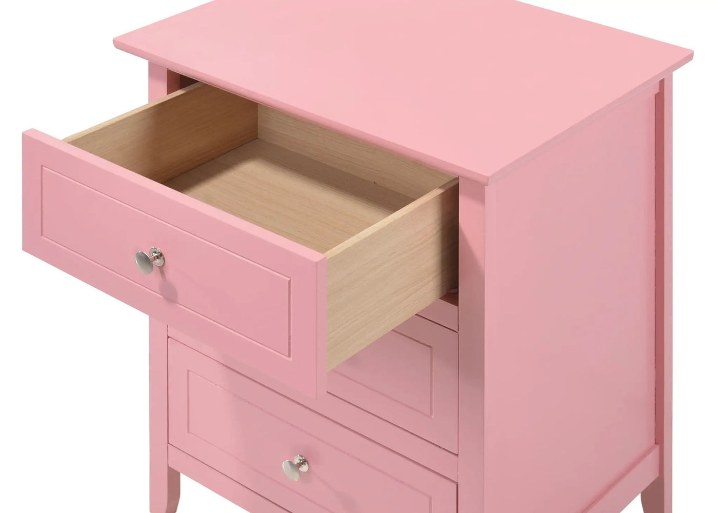 Dove Tailed Drawers 3 Drawer Nightstand by HouseOfZazla
