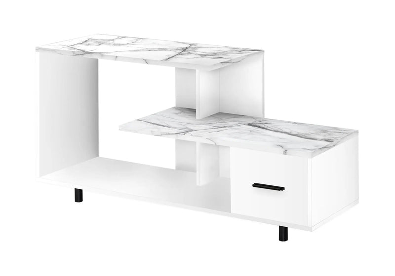TV Stand, Console, Media Entertainment Center, Storage Drawer, Contemporary by HouseOfZazla