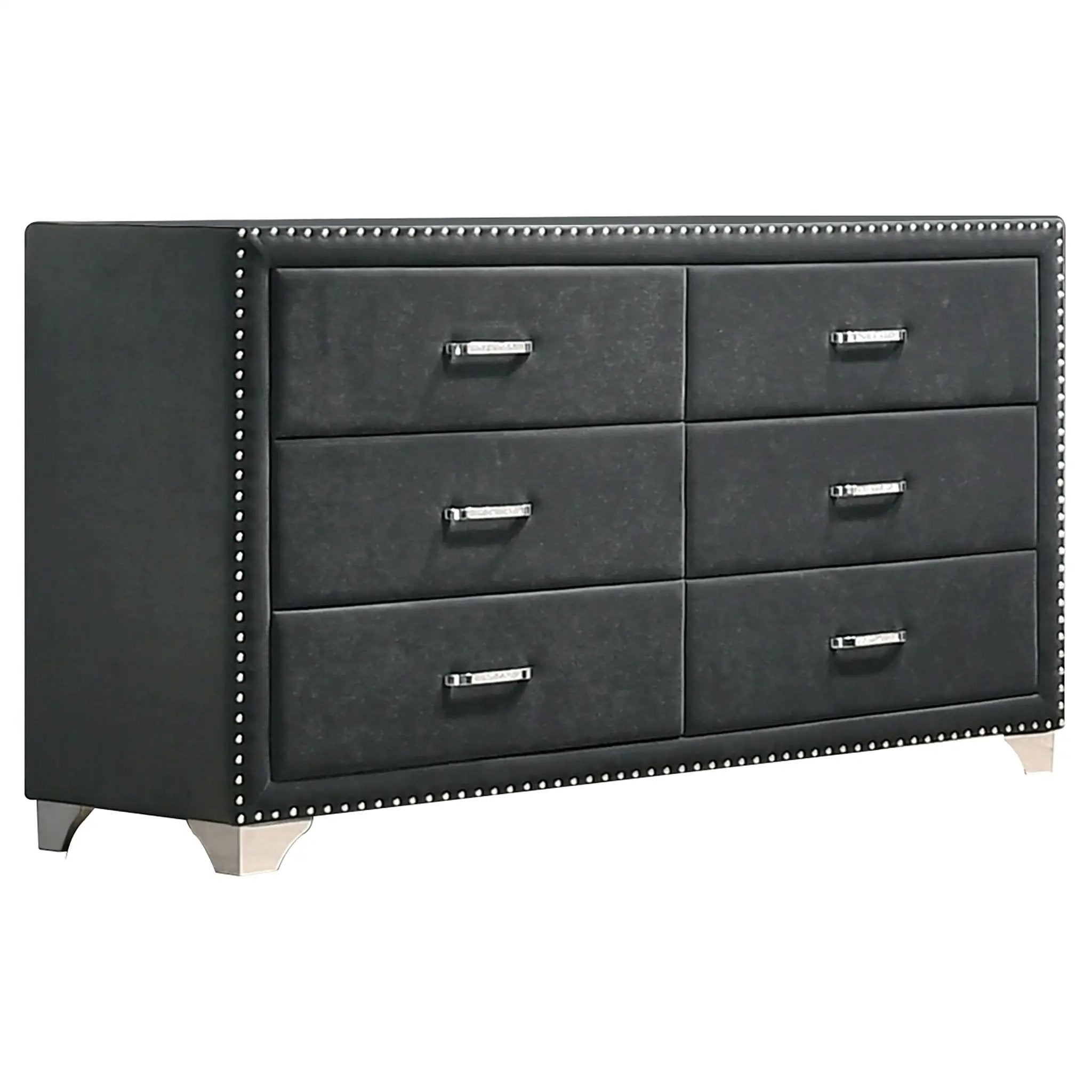 Melody 5-piece California King Bedroom Set Grey by Unique Piece Furniture