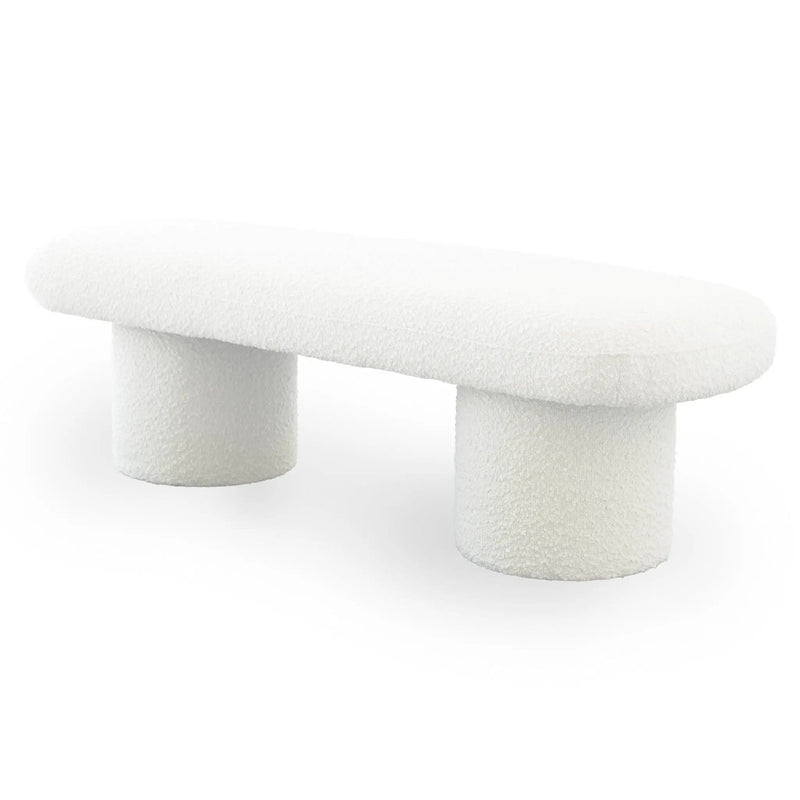 Randolph - Bench - Ivory by HouseOfZazla