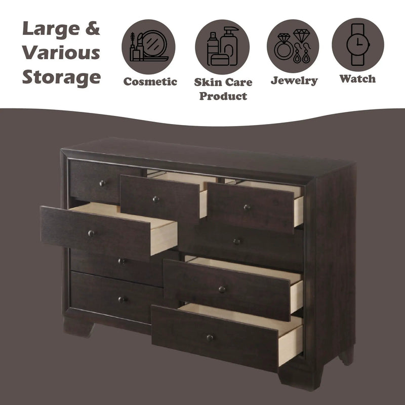 Madison Dresser Espresso by HouseOfZazla
