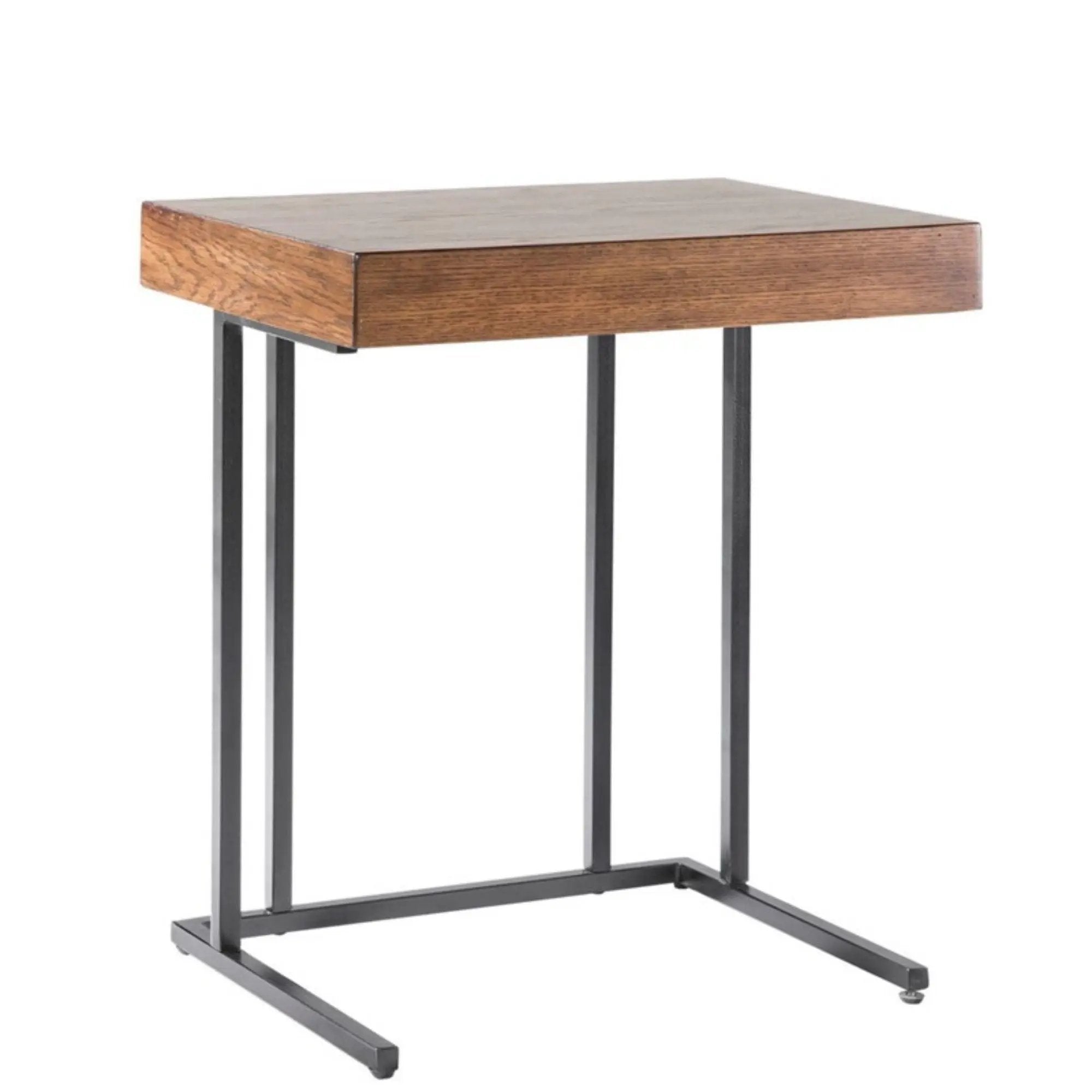Wynn - Pull Up Table With Storage Compartment - Pecan by Unique Piece Furniture
