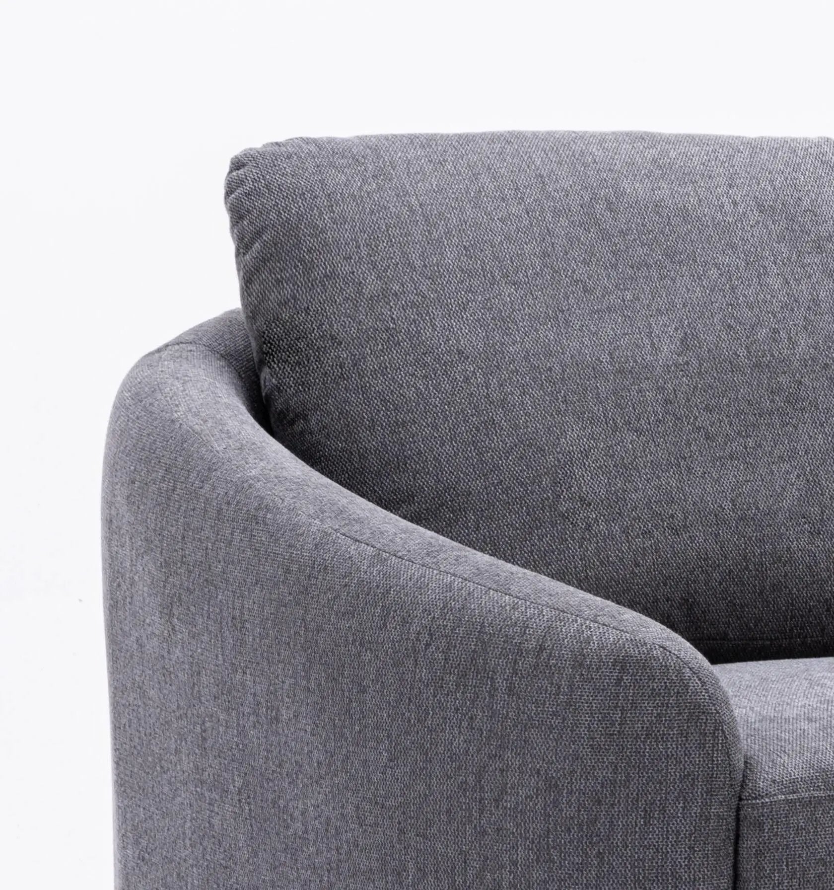 Yuina - Linen Loveseat - Gray by Unique Piece Furniture